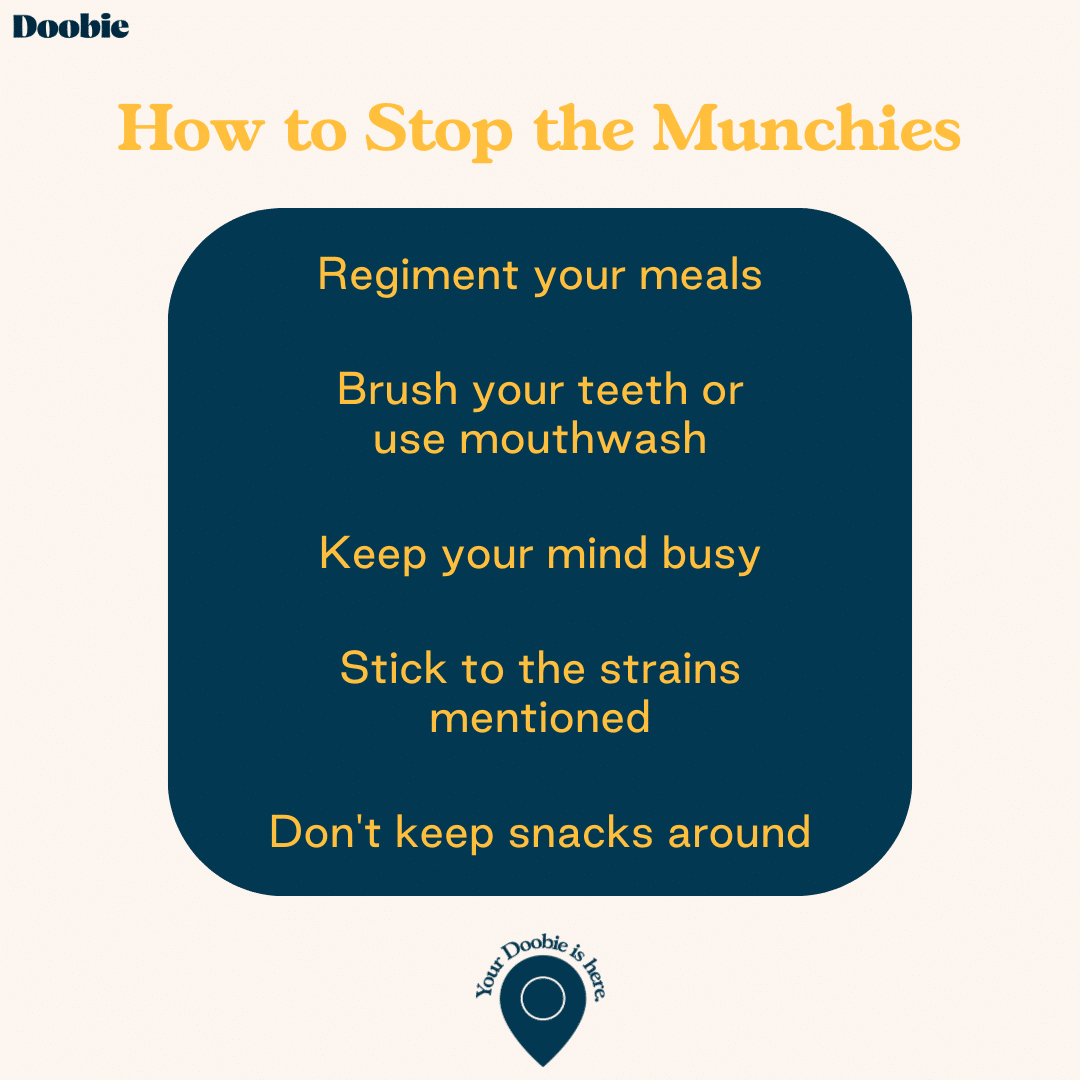 tips to stop the munchies